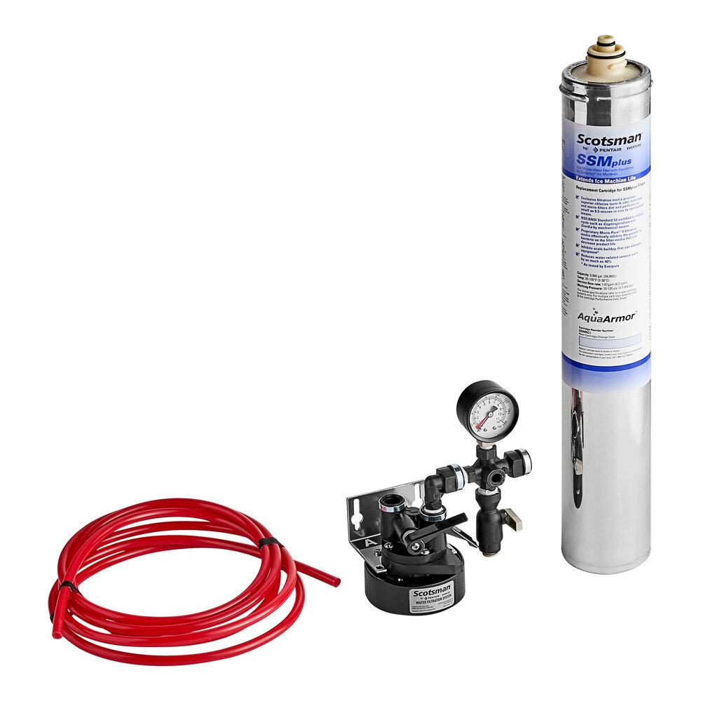 Scotsman SSM1-P SSM Plus Single Water Filtration System with AquaArmor - 0.5 Micron