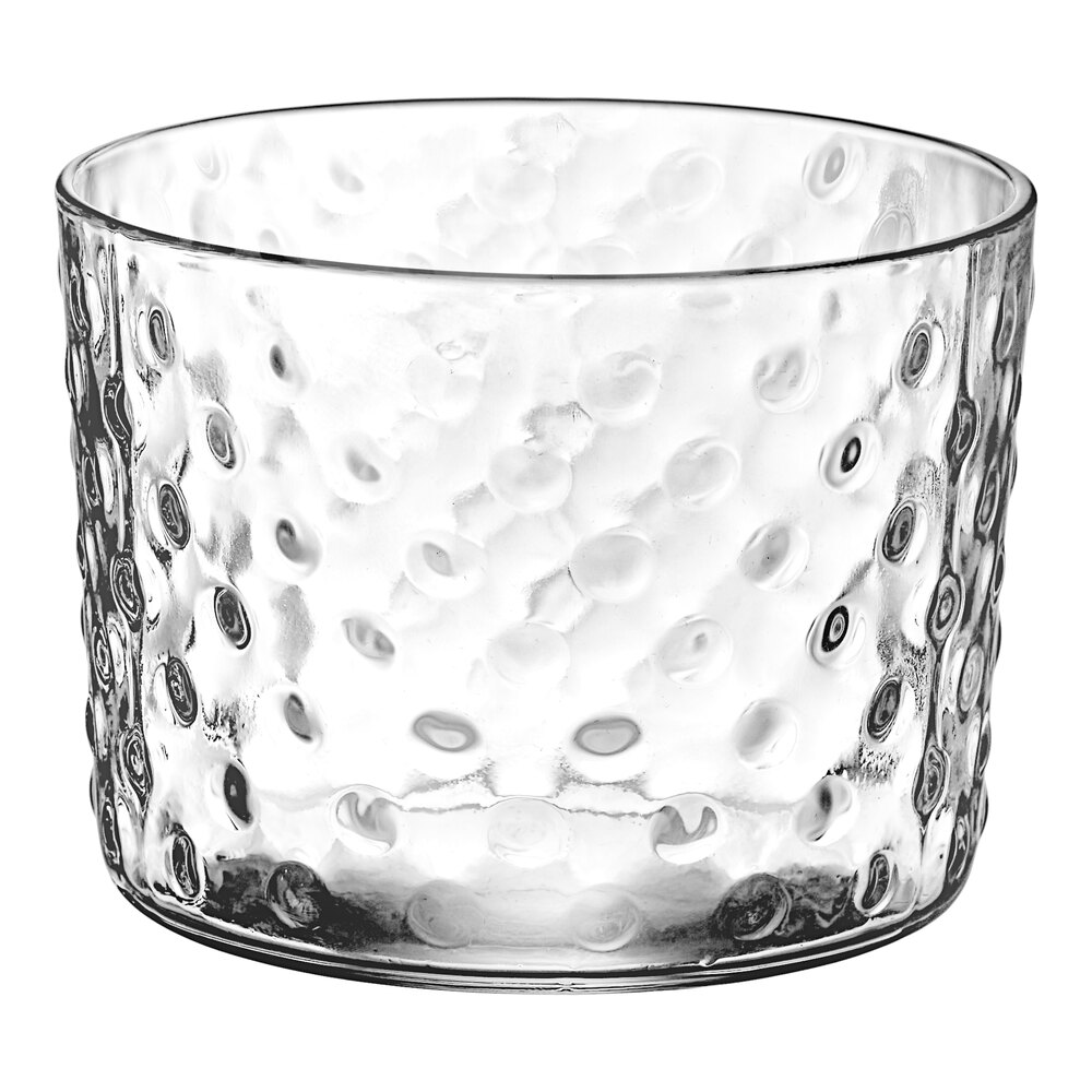 Acopa 7.5 oz. Hobnail Glass Bowl - Sample