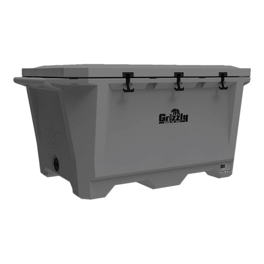 Grizzly Cooler 450 Qt. Gray Outdoor Merchandiser / Cooler