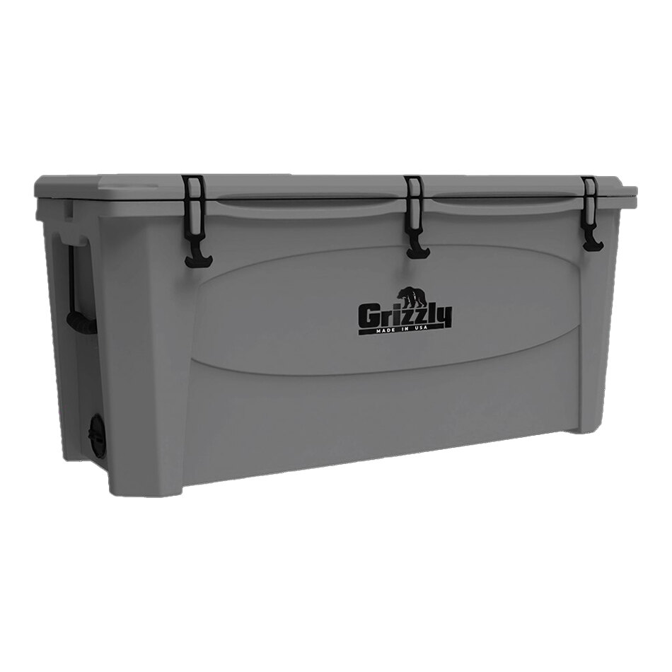 Grizzly Cooler 165 Qt. Gray Outdoor Merchandiser / Cooler