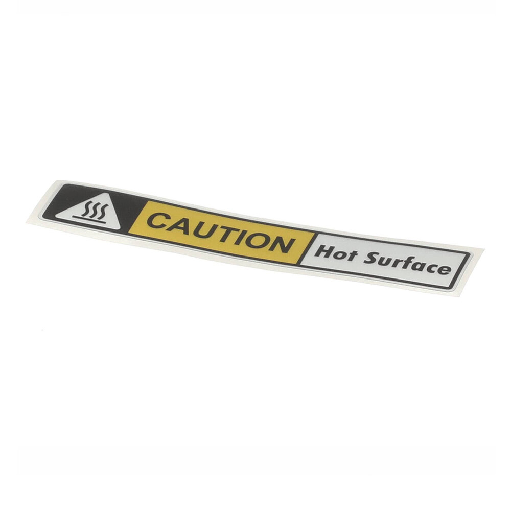 Wilbur Curtis 3375000589 Label, Caution Hot Surface Gen
