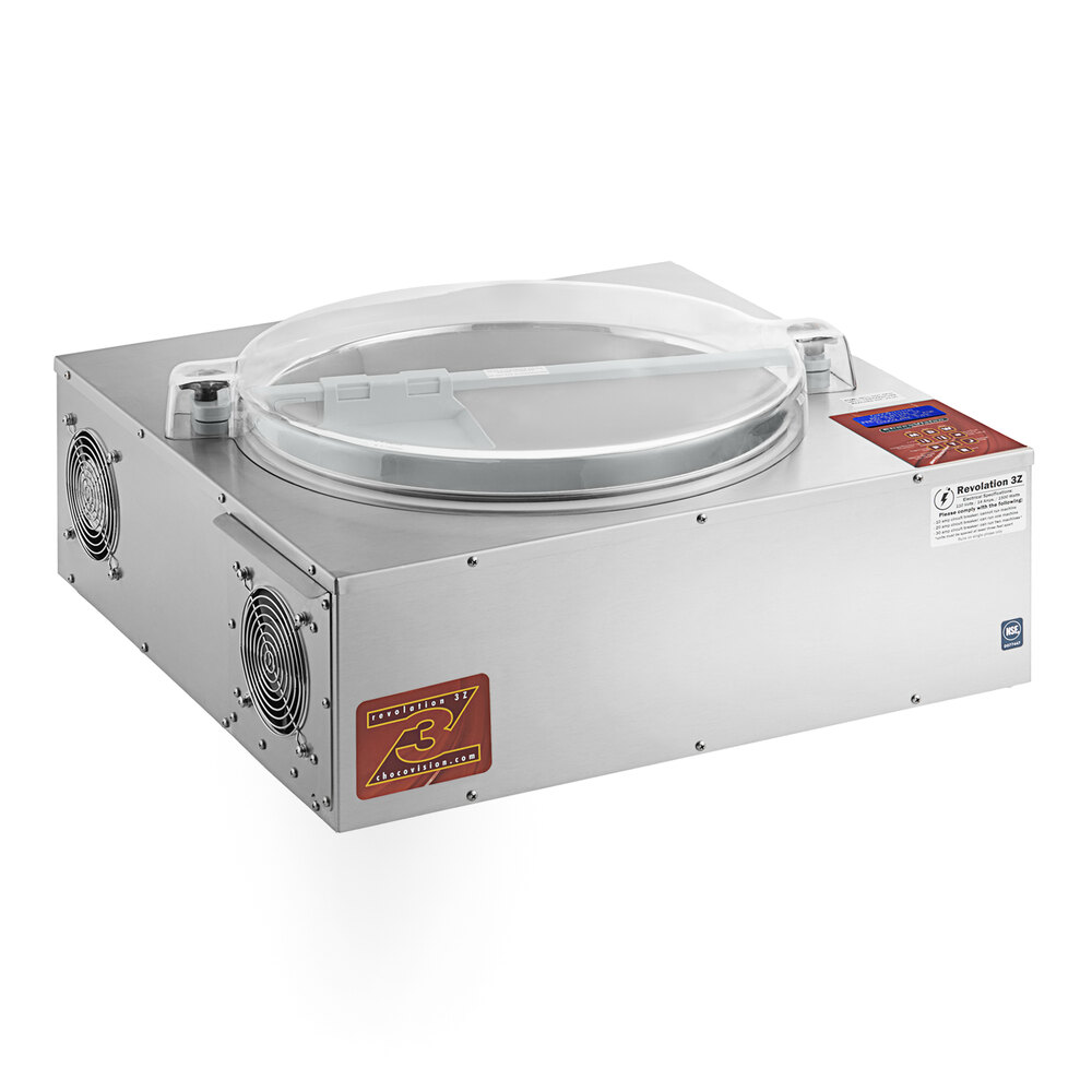 ChocoVision C116REV3Z110V Revolation 3Z Chocolate Tempering Machine 30 lb. Capacity - 110V, 1300W