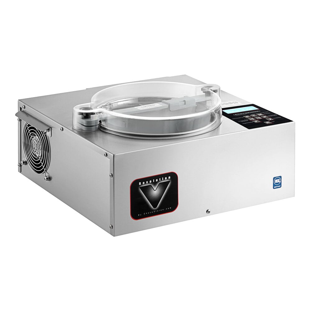 ChocoVision C116110VREV5 Revolation V Chocolate Tempering Machine 5 lb. Capacity - 110V, 750W