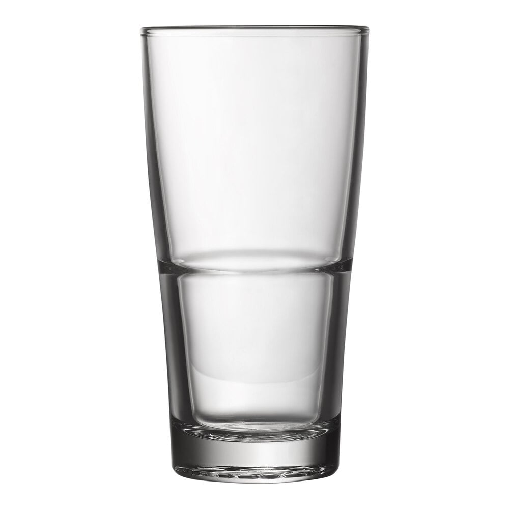 Libbey Dahlia 12 oz. Customizable Stackable Highball Glass - 12/Case