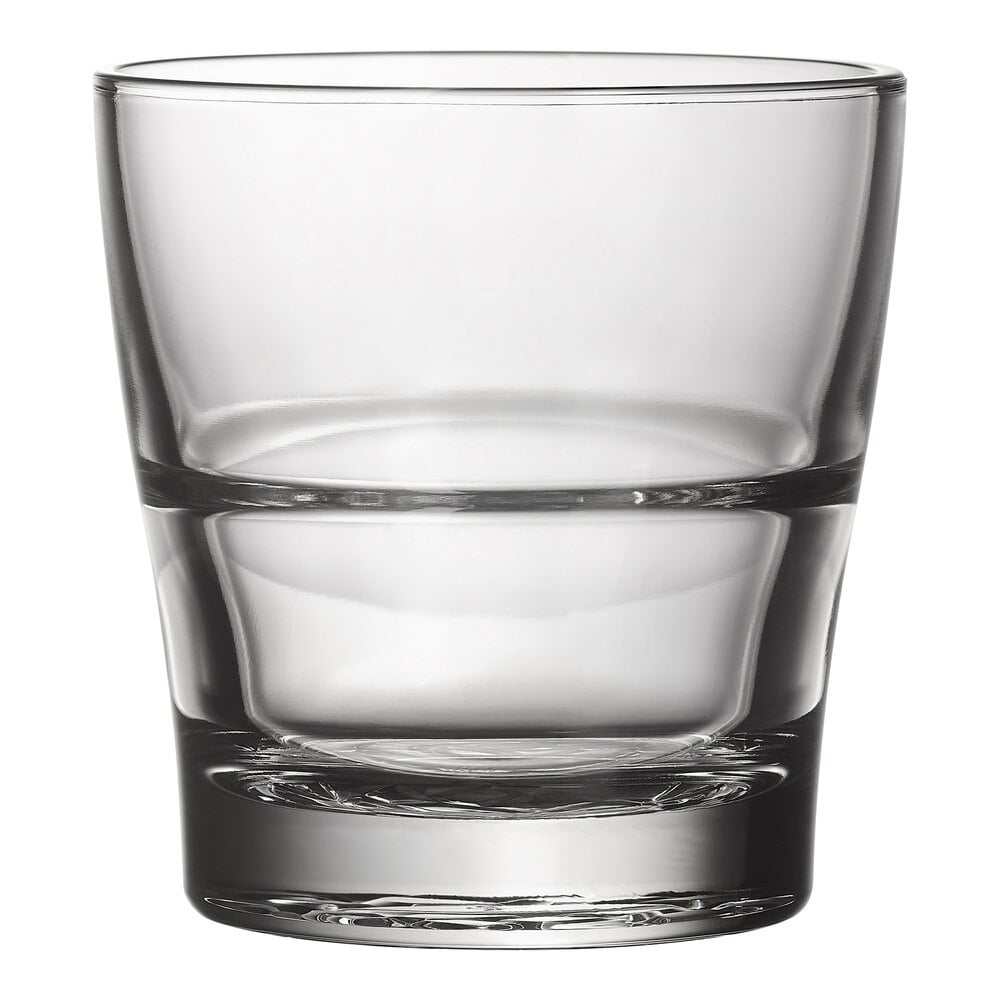 Libbey Dahlia 10 oz. Customizable Stackable Rocks / Old Fashioned Glass - 12/Case