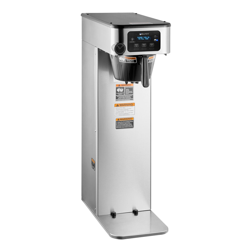 Bunn 53100.0101 BrewWISE ICB-DV Tall Infusion Series Stainless Steel Automatic Coffee Brewer - Dual Voltage