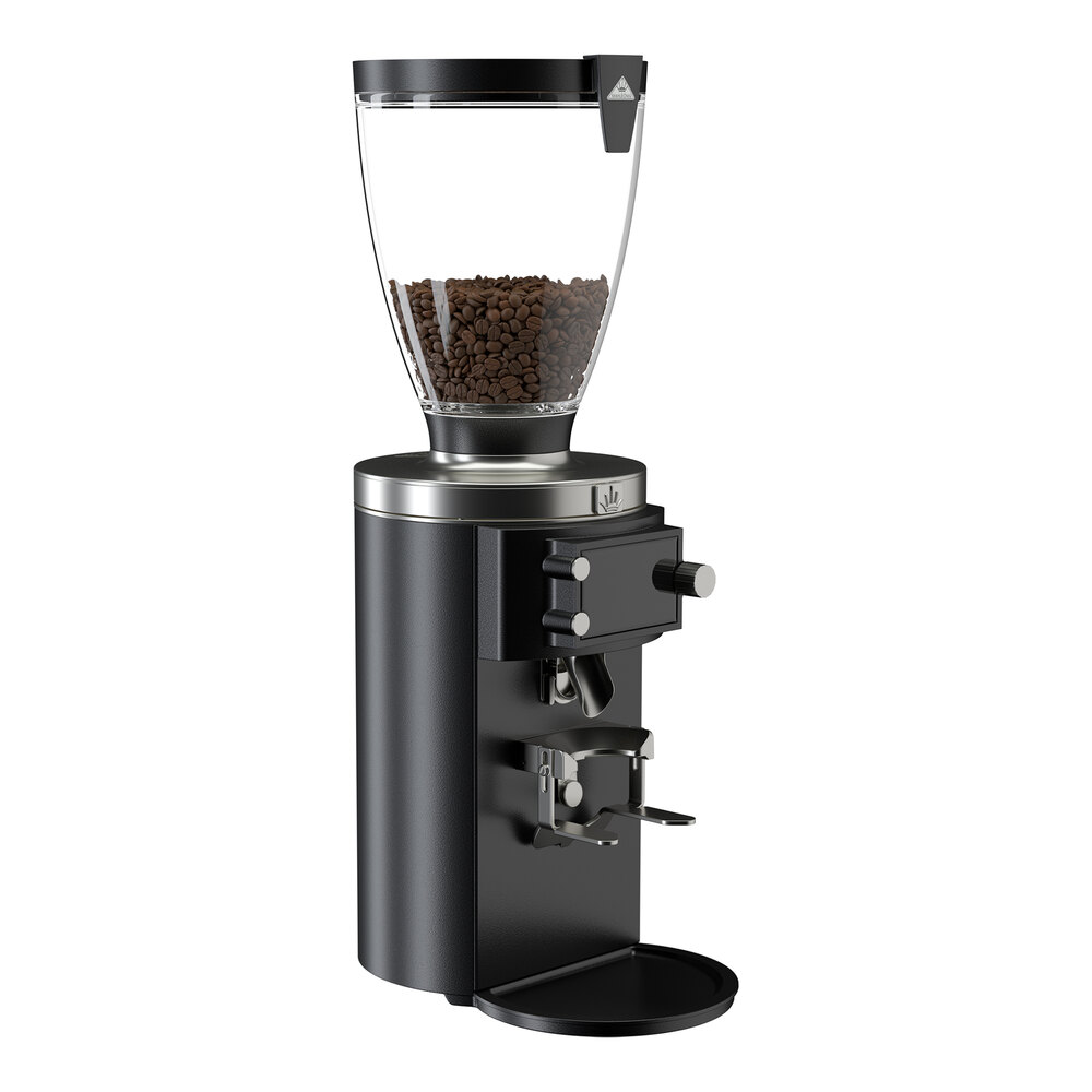 Mahlkonig E65T GBS 2.6 lb. Black On-Demand Grind-by-Sync Espresso Grinder - 120V