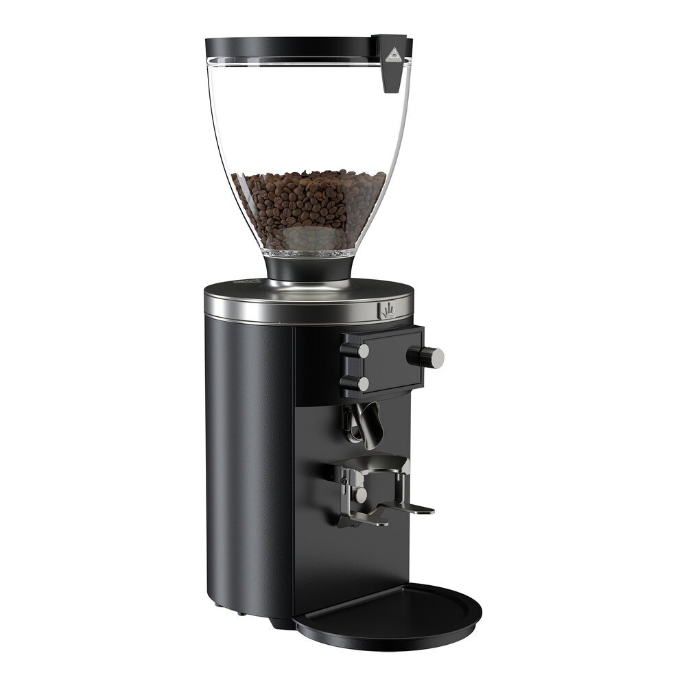 Mahlkonig E80T GBS 4 lb. Black On-Demand Grind-by-Sync Espresso Grinder - 120V
