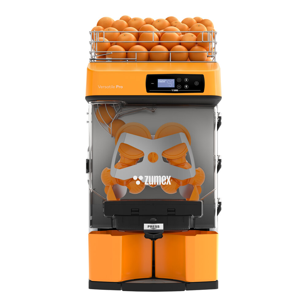 Zumex 10216 Orange Versatile Pro Automatic Feed Juicer - 22 Fruits / Minute
