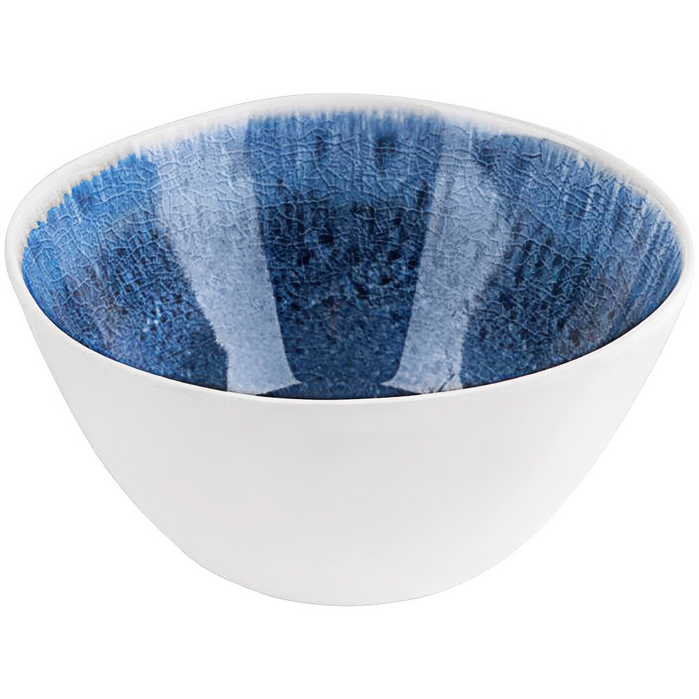 APS Blue Ocean 20.4 oz. Round Melamine Bowl - Sample