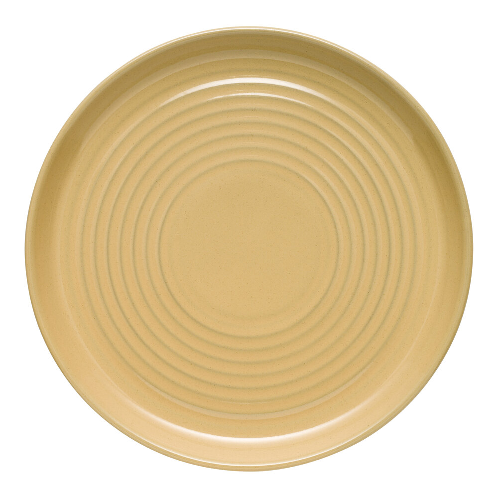 Libbey Canyonlands 11 1/8" Tan Terracotta Stack Plate - Sample