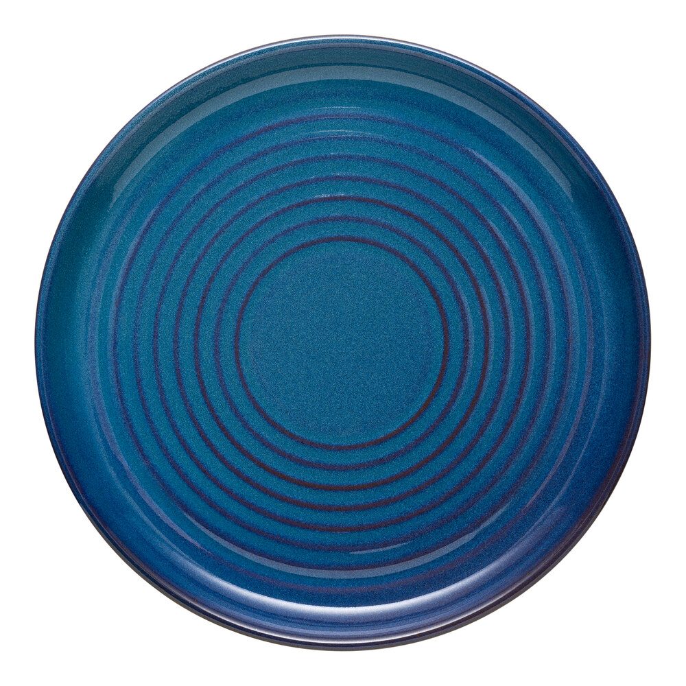 Libbey Canyonlands 11 1/8" Blue Terracotta Stack Plate - Sample
