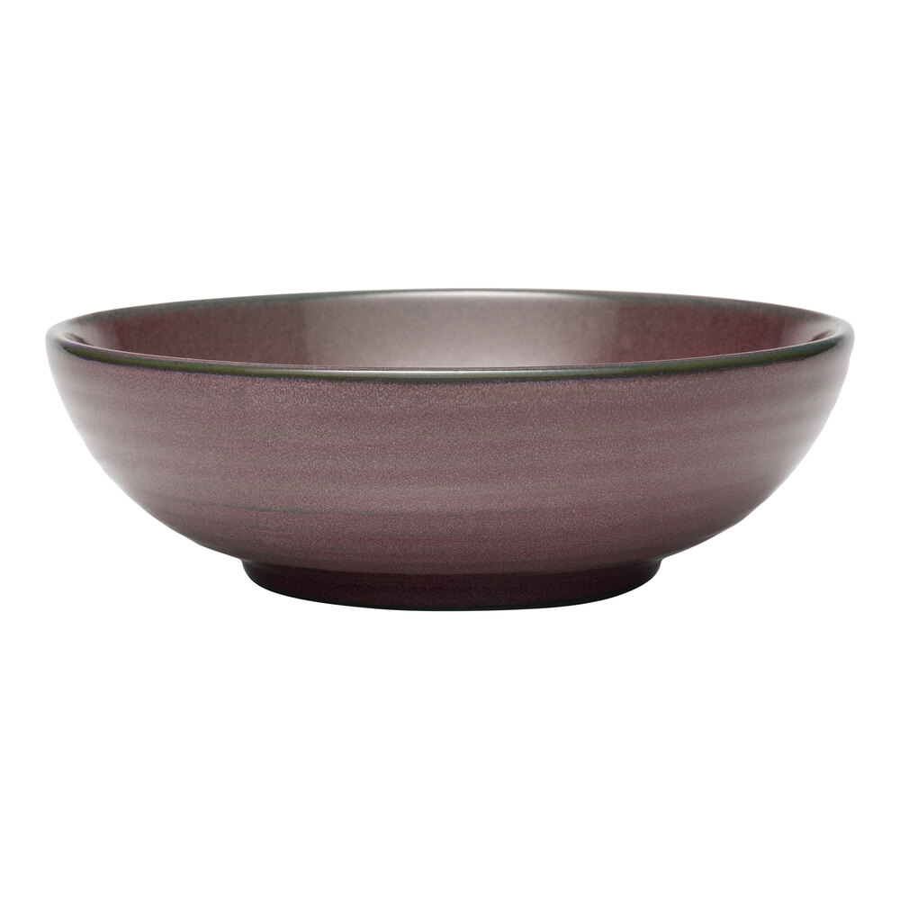 Libbey Canyonlands 30 oz. Mauve Terracotta Salad Bowl - Sample