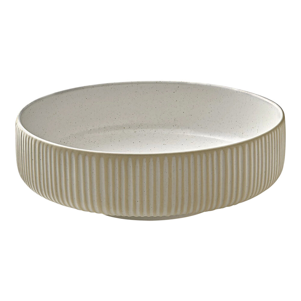 Playground Nara 24 oz. White Bowl - Sample