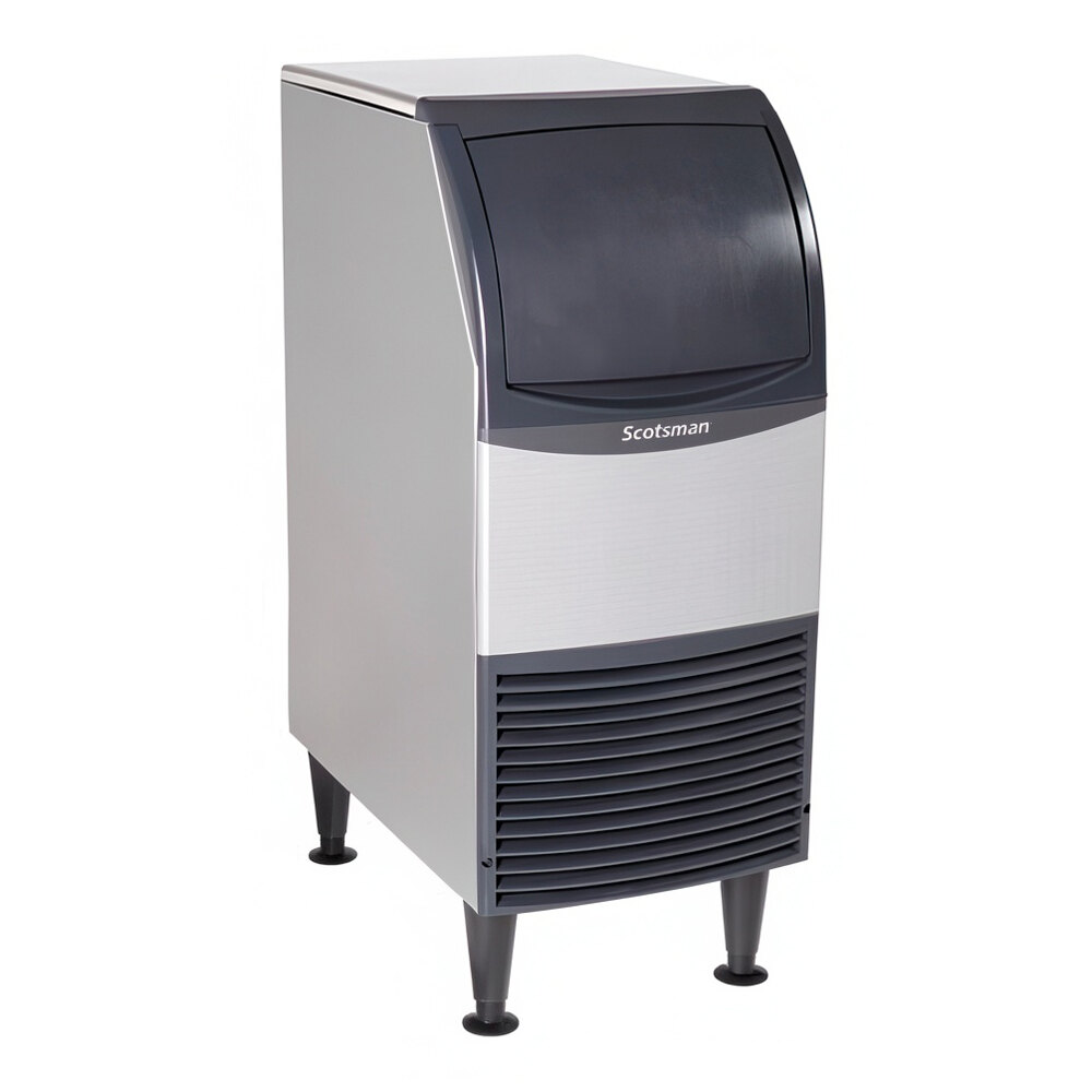 Scotsman UF0915AX-1 15" Air-Cooled Undercounter Flake Ice Machine with 36 lb. Bin