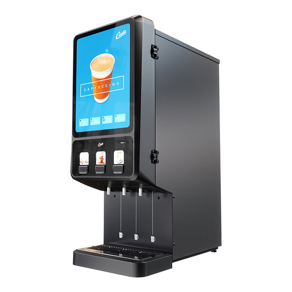 Curtis Next Generation PCNG3DV Dual Voltage Primo Cappuccino Dispenser with 3 Hoppers - 110/220V