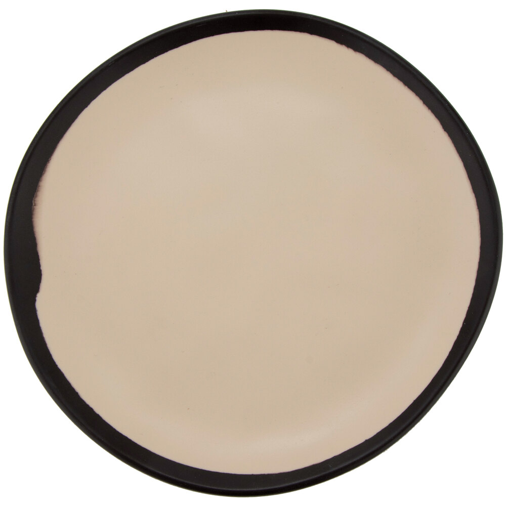 GET Pottery Market Matte 7" Manila Melamine Plates - Sample