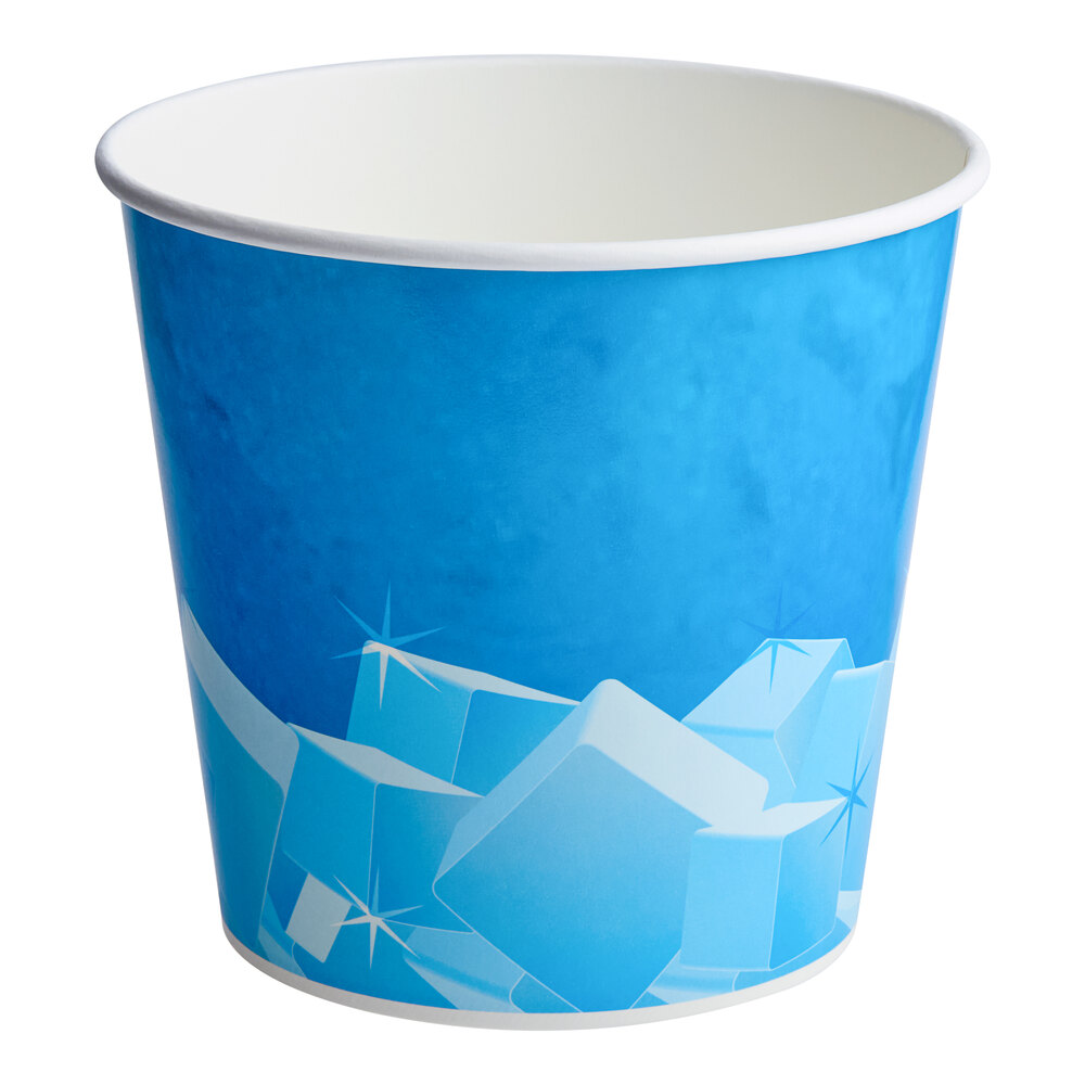 Lavex 10 lb. Disposable Paper Ice Bucket - 150/Case