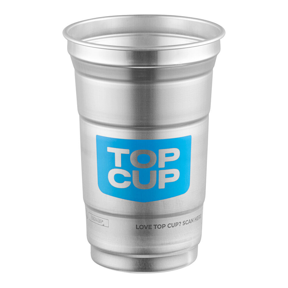 Top Cup by Ball 9 oz. Customizable Aluminum Cup with Top Cup Logo Design - 645/Case