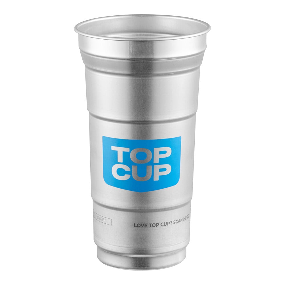 Top Cup by Ball 12 oz. Customizable Aluminum Cup with Top Cup Logo Design - 450/Case