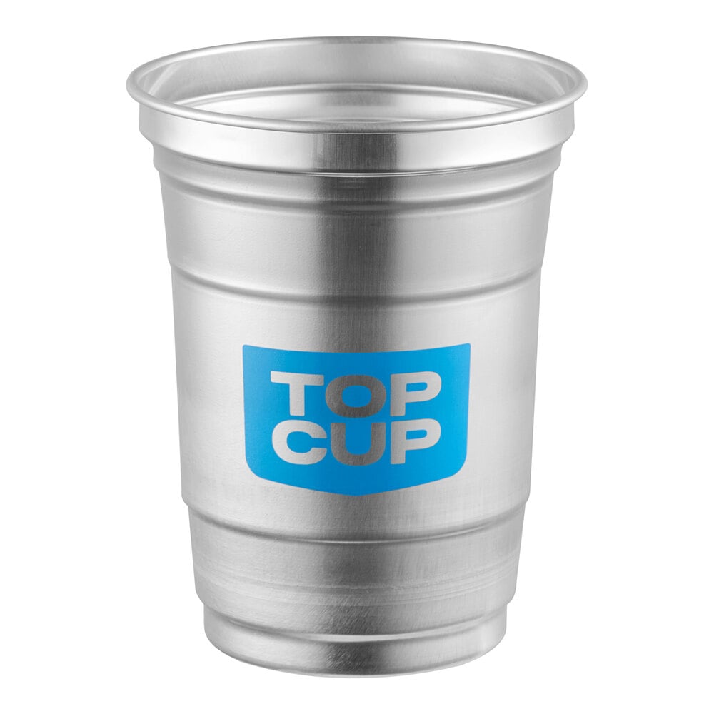 Top Cup by Ball 16 oz. Customizable Aluminum Cup with Top Cup Logo Design - 600/Case