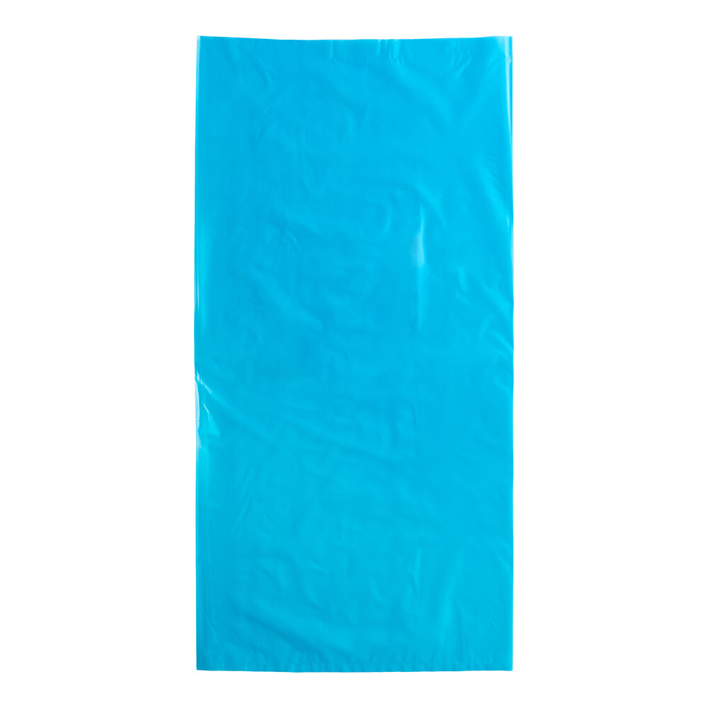 Choice 20 lb. Blue Heavy Duty Plastic Ice Bag - 500/Case