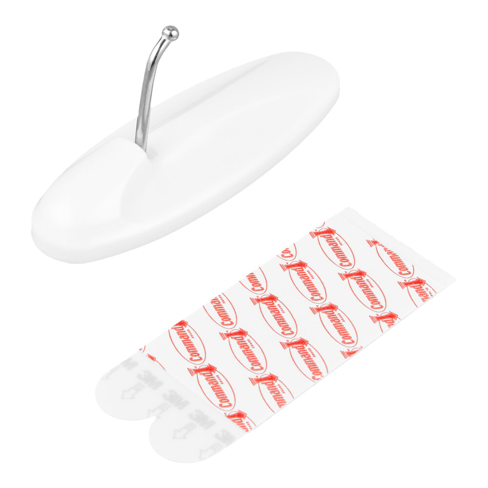 3M 17069ES Command™ White Large Wire Hook