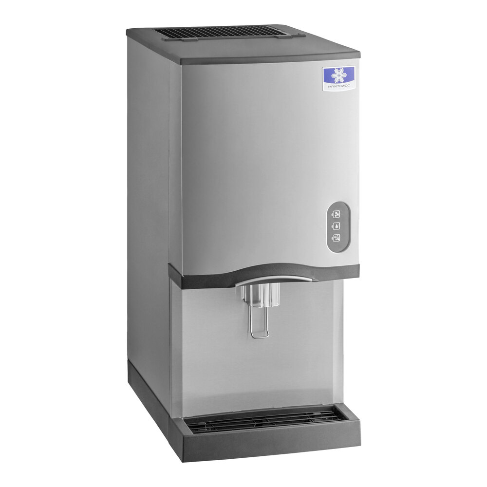 Manitowoc CNF0201A-L NEO 16 1/4" Air Cooled Countertop Nugget Ice Maker / Dispenser - 10 lb. Bin with Lever Dispensing - 115V