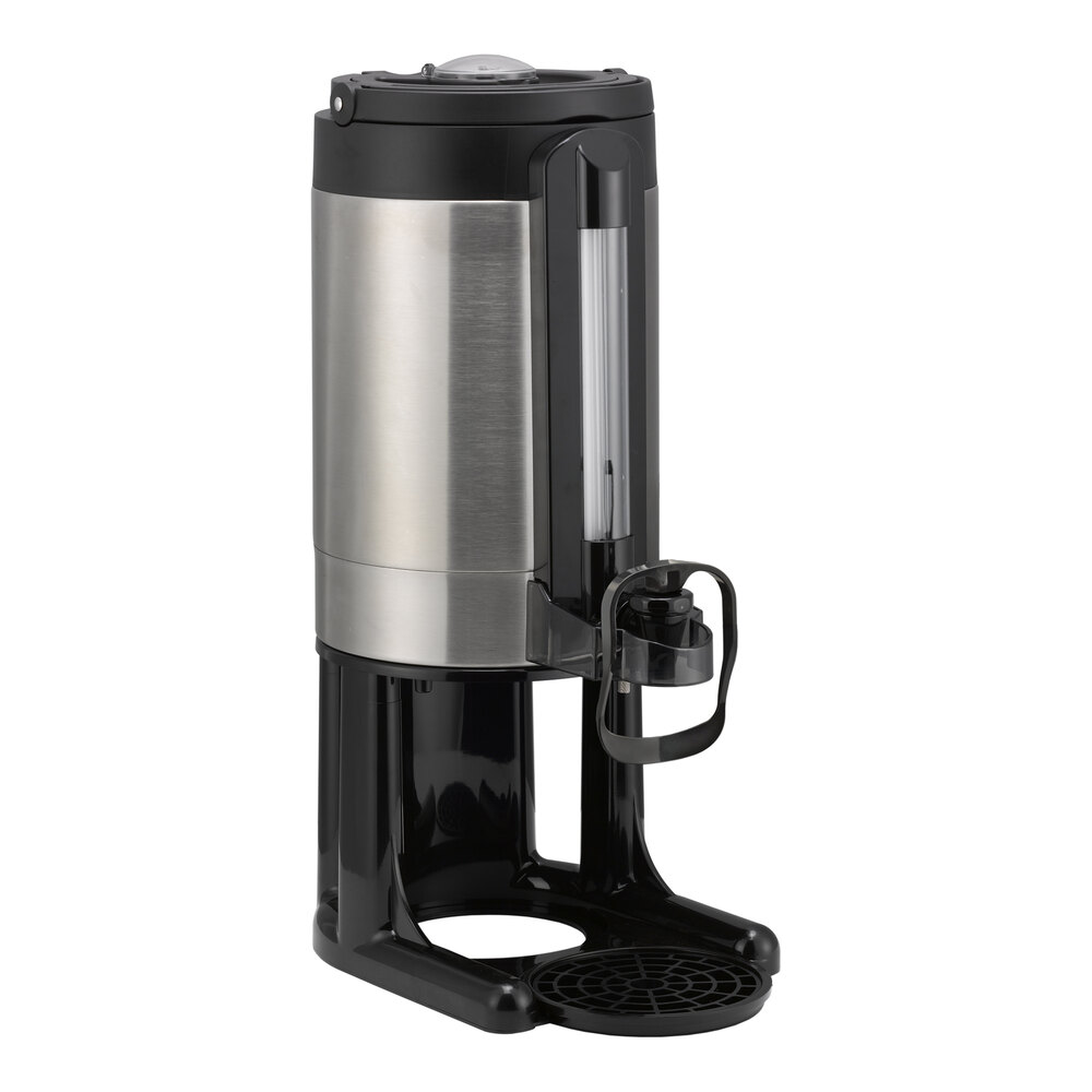 Service Ideas Universal GIU15GV2 1.5 Gallon Brushed Stainless Steel Thermal Coffee Server with Stand