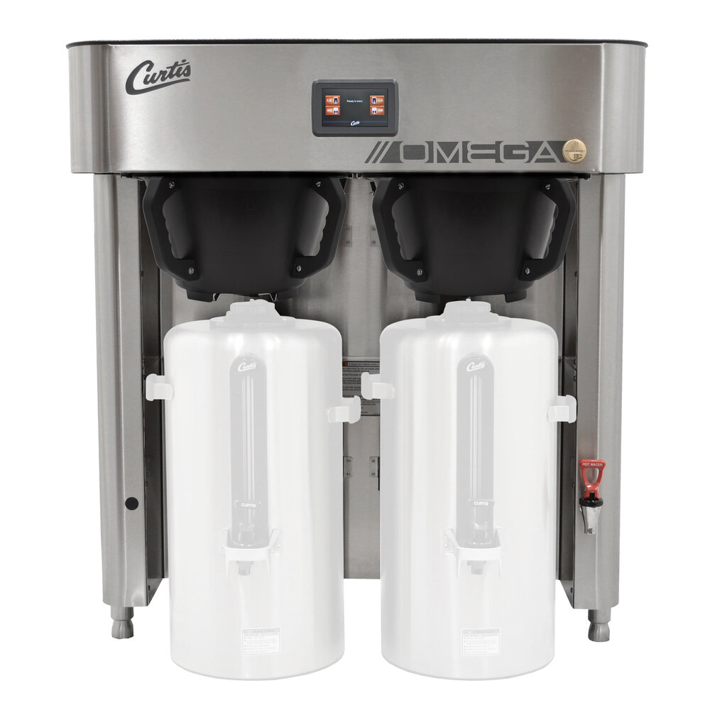 Curtis OMGT10 G4 Omega 6 Gallon Twin Coffee Brewing System - 240V