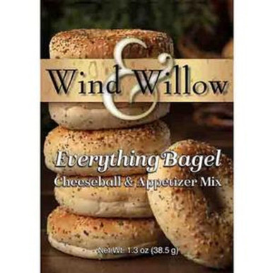 Wind & Willow Cheeseball & Appetizer Mix, Everything Bagel - Set of 2 (33126)