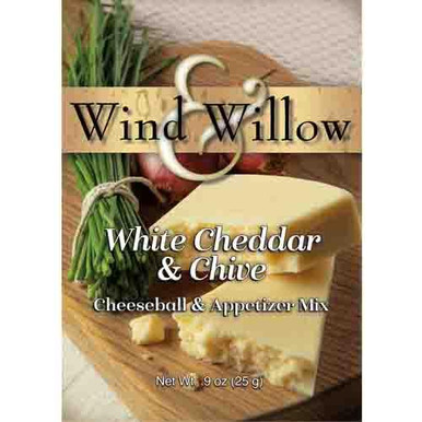 Wind & Willow Cheeseball & Appetizer Mix, White Cheddar & Chive - Set of 2 (33127)
