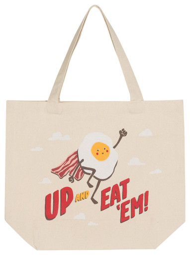 Now Designs Tote Bag, Up and Eat 'Em (3329005)