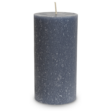 Root Timberline Pillar Candle, 3x6" Williamsburg Blue (336433)
