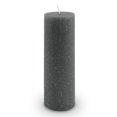 Root Timberline Pillar Candle, 3x9" Stone (339195)