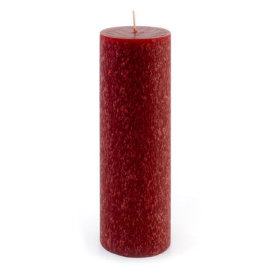Root Timberline Pillar Candle, 3x9" Garnet (339703)