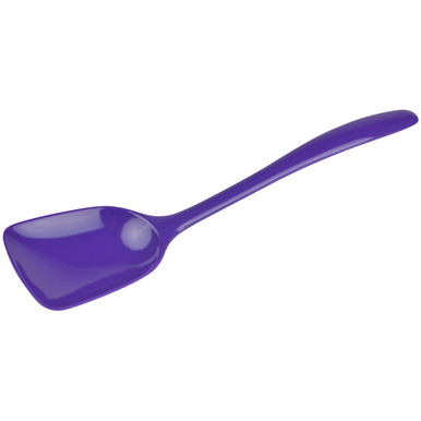 Gourmac 11" Melamine Flat-Front Spoon, Violet (3524VT)
