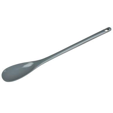 Gourmac 12" Melamine Mixing Spoon, Steel Gray (3512GY)