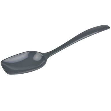 Gourmac 10" Melamine Spoon, Steel Gray (3518GY)
