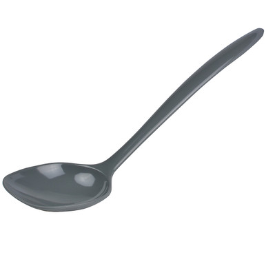 Gourmac 12" Melamine Spoon, Steel Gray (3526GY)