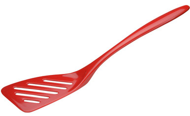 Gourmac 12.5" Melamine Slotted Turner, Red (3541RD)