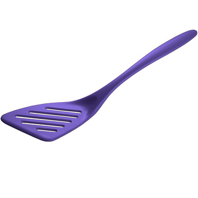 Gourmac 12.5" Melamine Slotted Turner, Violet (3541VT)