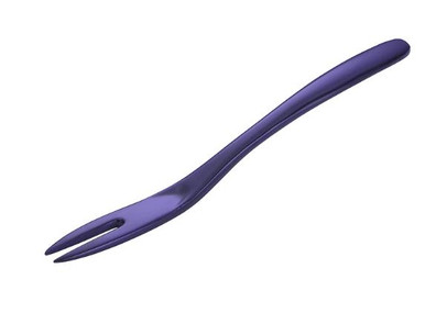 Gourmac 7.75" Melamine Mini Fork, Violet (3560VT)