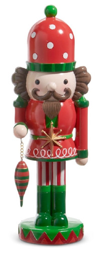 Raz Imports 13.5" Traditional Nutcracker (4510543B)