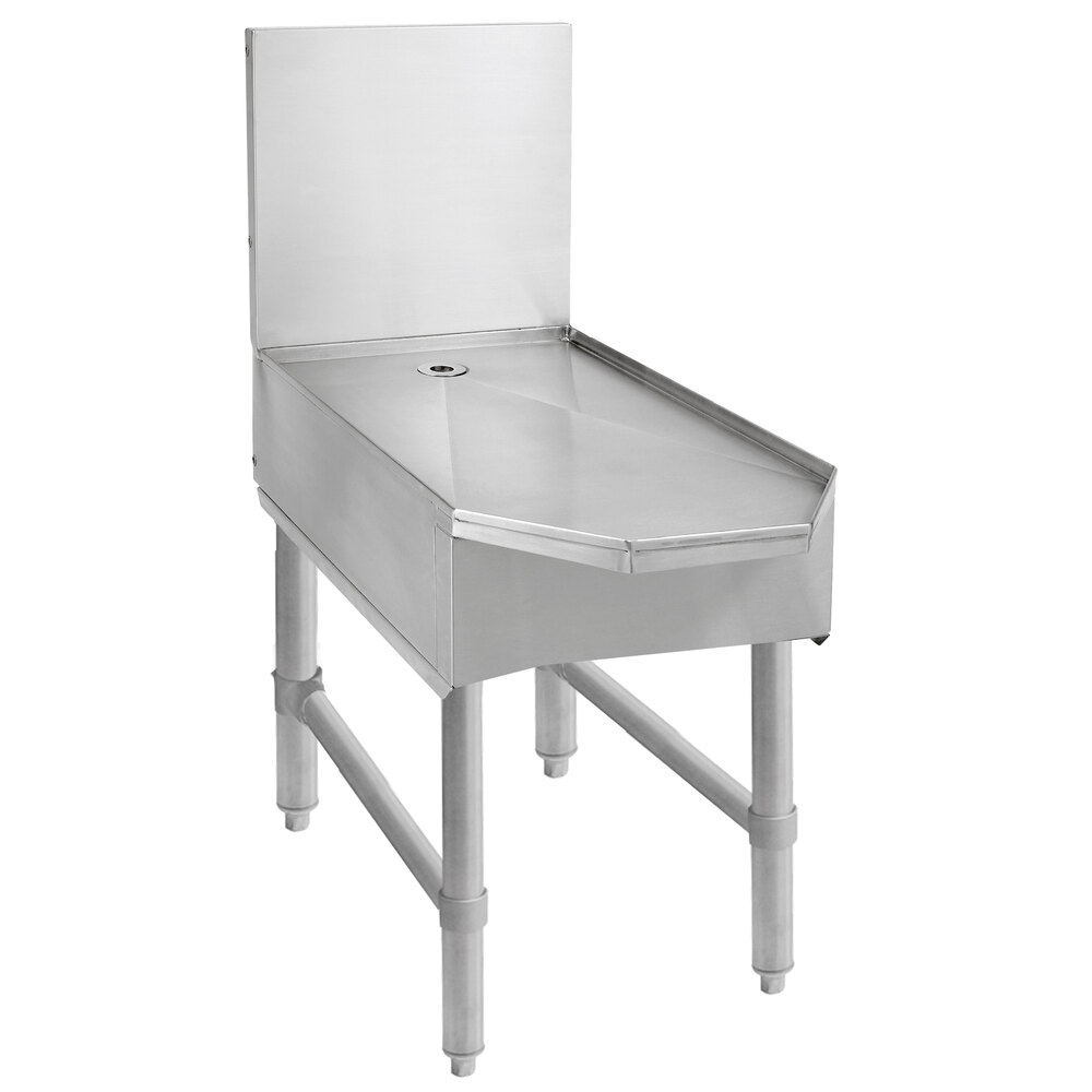 Advance Tabco SCFD-18 Stainless Steel Frozen Drink Machine Stand - 18" x 28"