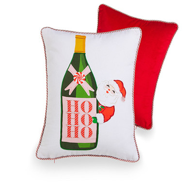RAZ Imports 16" Bottled Christmas Cheer Pillow (4556033)