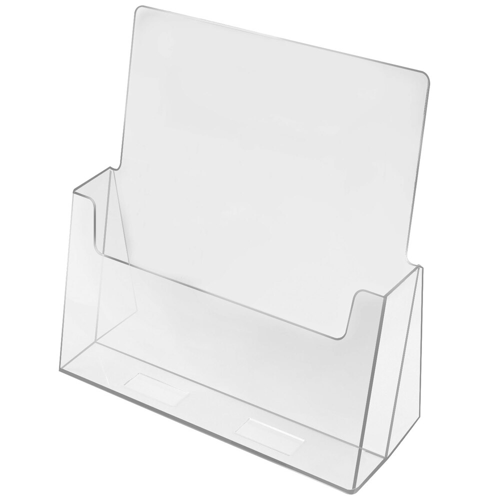 Cal-Mil 210 Brochure Holder - 8 1/2" x 1 1/2" x 10"