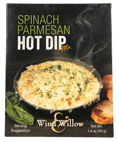 Wind & Willow Hot Dip Mix, Spinach Parmesan - Set of 2 (46003)