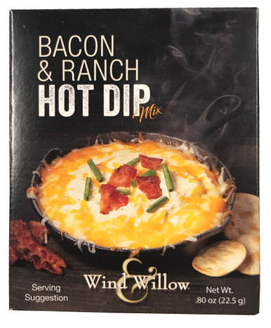 Wind & Willow Hot Dip Mix, Bacon & Ranch - Set of 2 (46004)