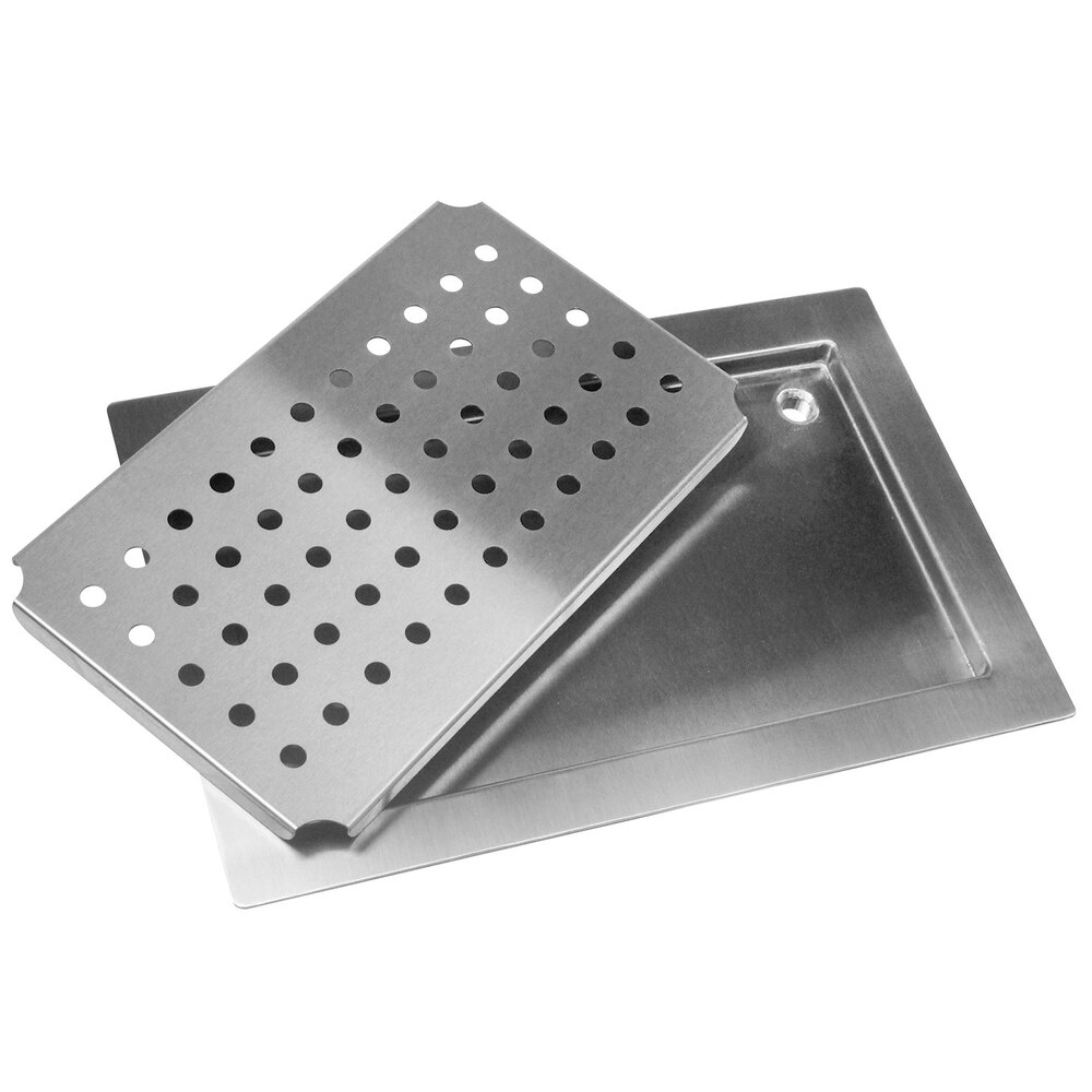 Advance Tabco DP-1842 Stainless Steel Countertop Drain Pan - 42" x 18"